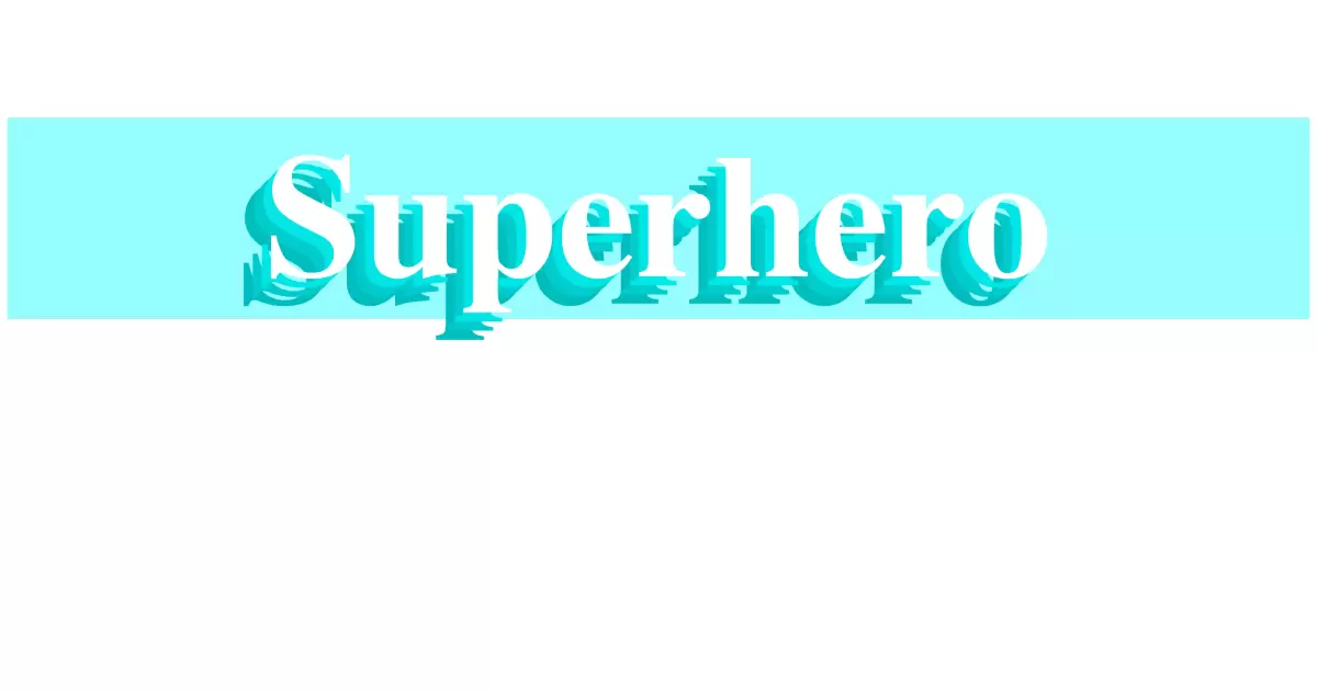 superhero-text-shadow-in-css